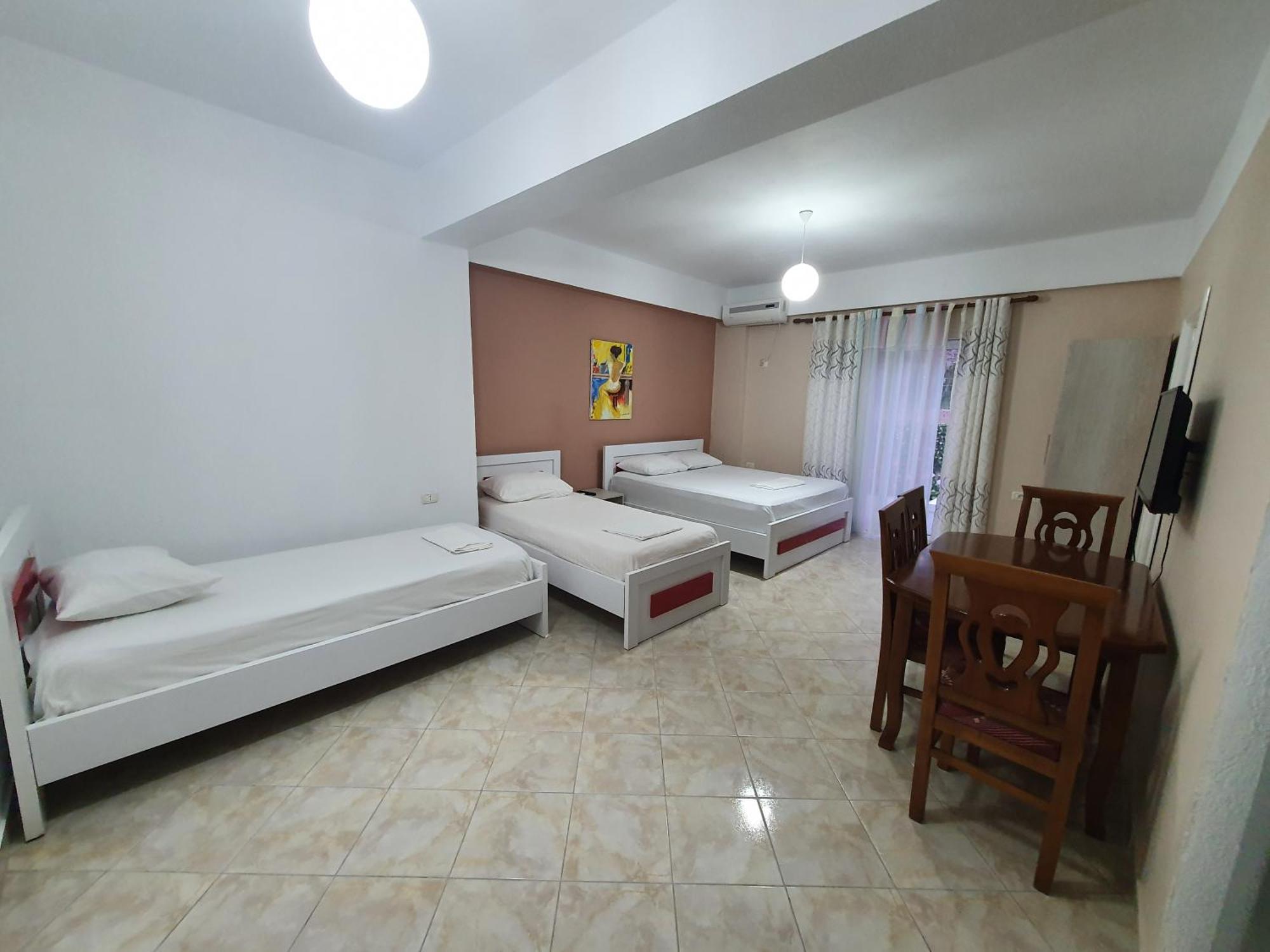 Skenderi Apartments Ksamil Rom bilde